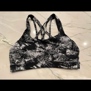 Nike in small and Lululemon in size 4 sports bras